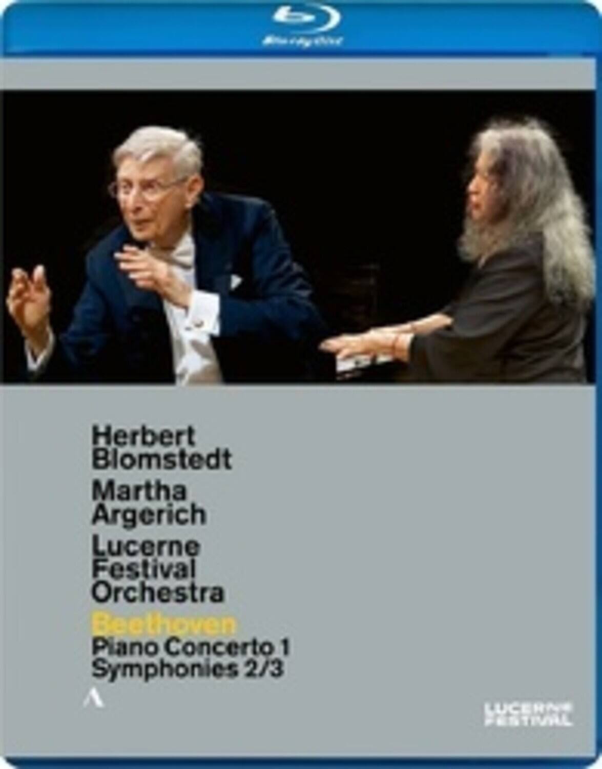 Lucerne Festival Orchestra Argerich Feudel Blomstedt - Piano Concerto 1 - BLU-RAY