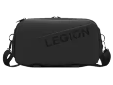 Front. Lenovo - Legion Go Sling Bag - Black.