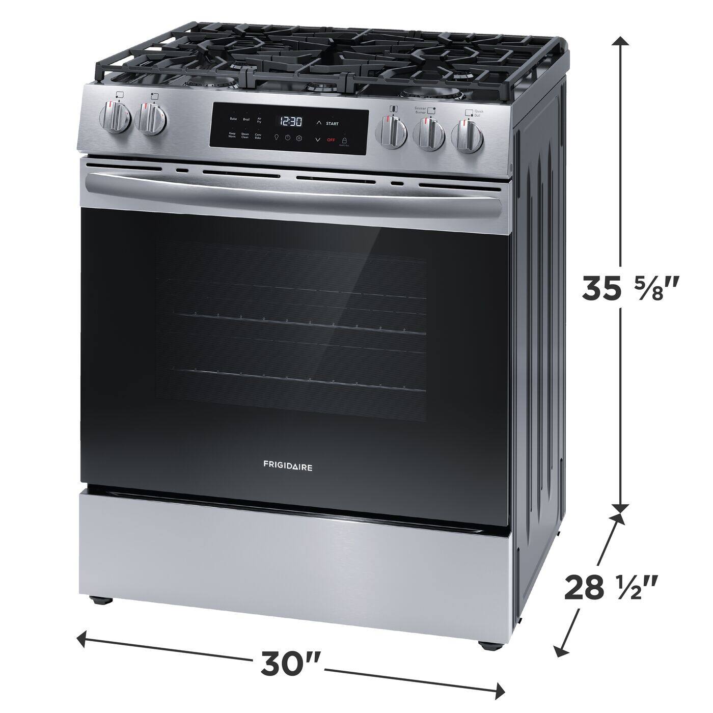 - 12:30
- stam V - H
- 000
- 35 5/8"
- FRIGIDAIRE
- 28 1/2"
- 30"