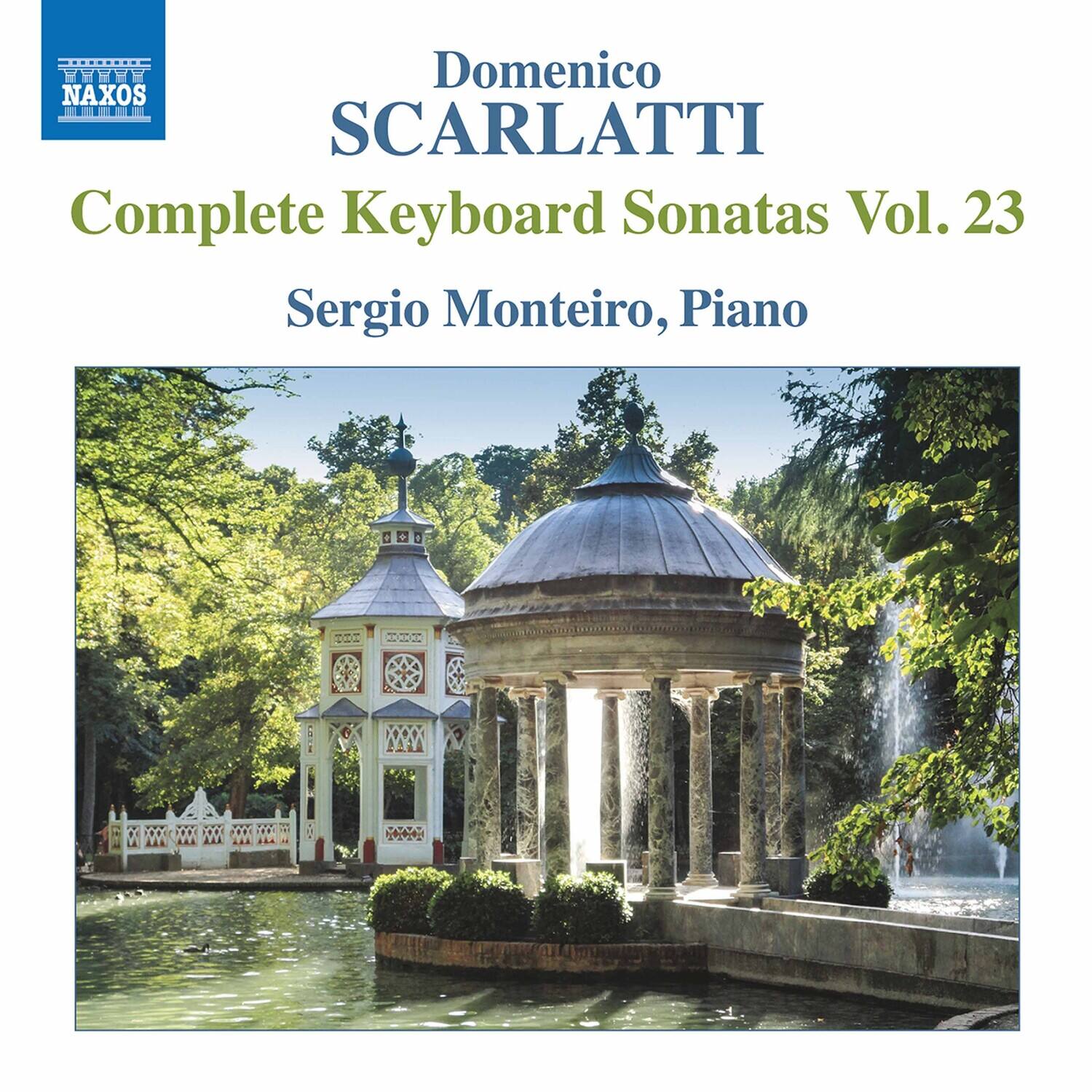 Sergio Monteiro - Keyboard Sonatas 23   - COMPACT DISCS [CD]
