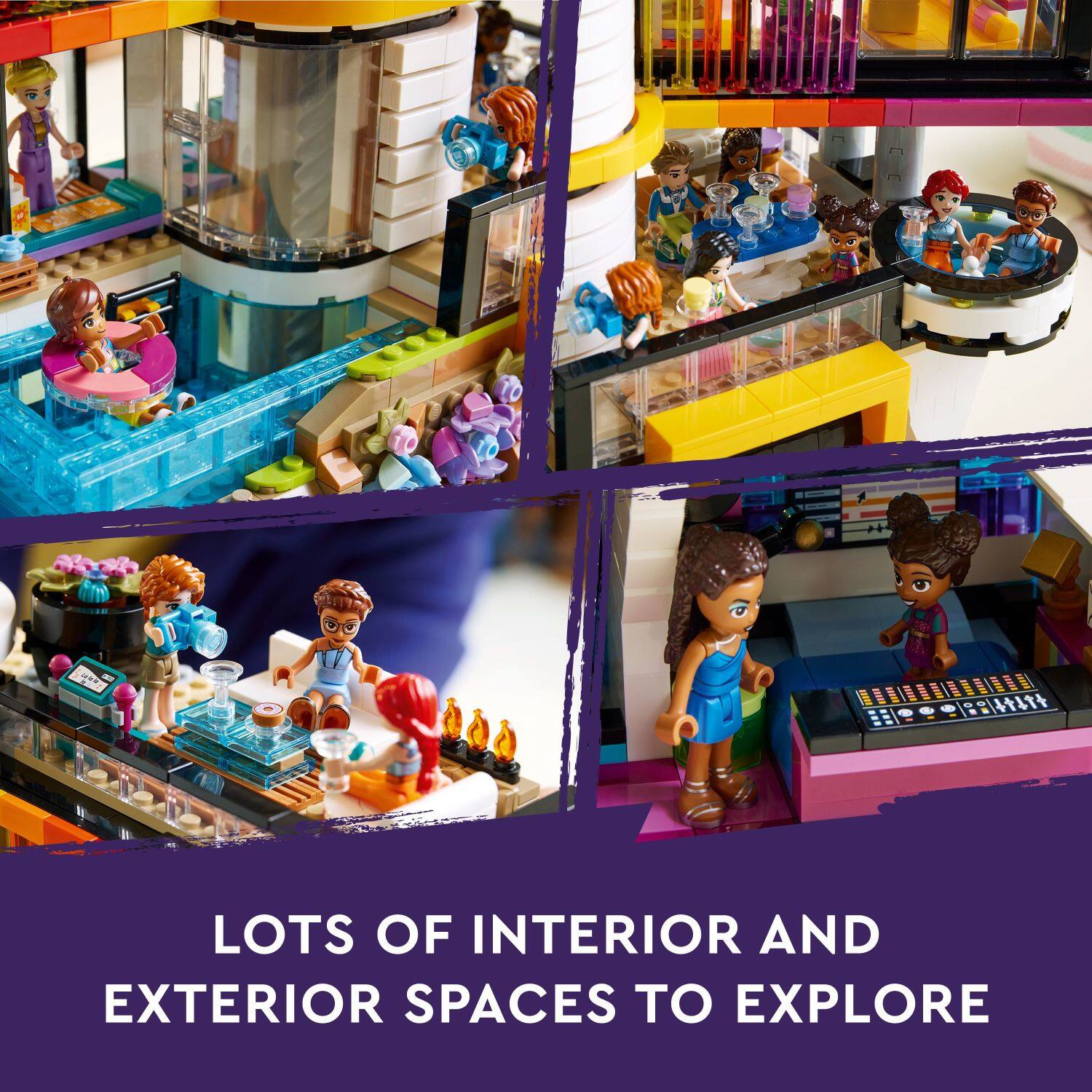 LEGO Friends Andrea's Modern Mansion Doll House Building Toy 42639