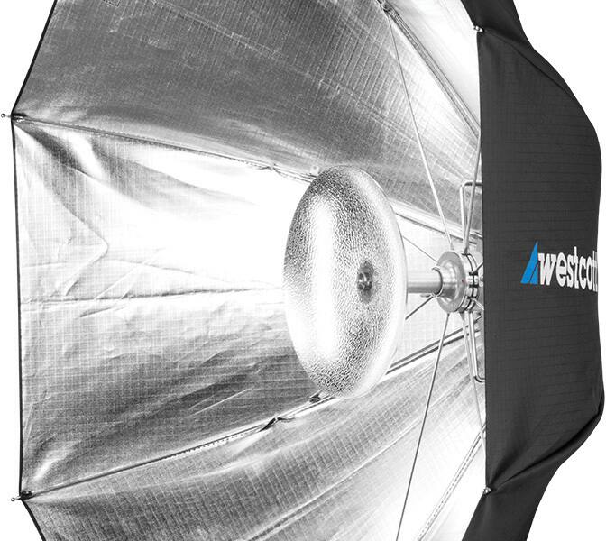 Left. Westcott - Westcott Rapid Box Switch Strip Softbox (1x2').