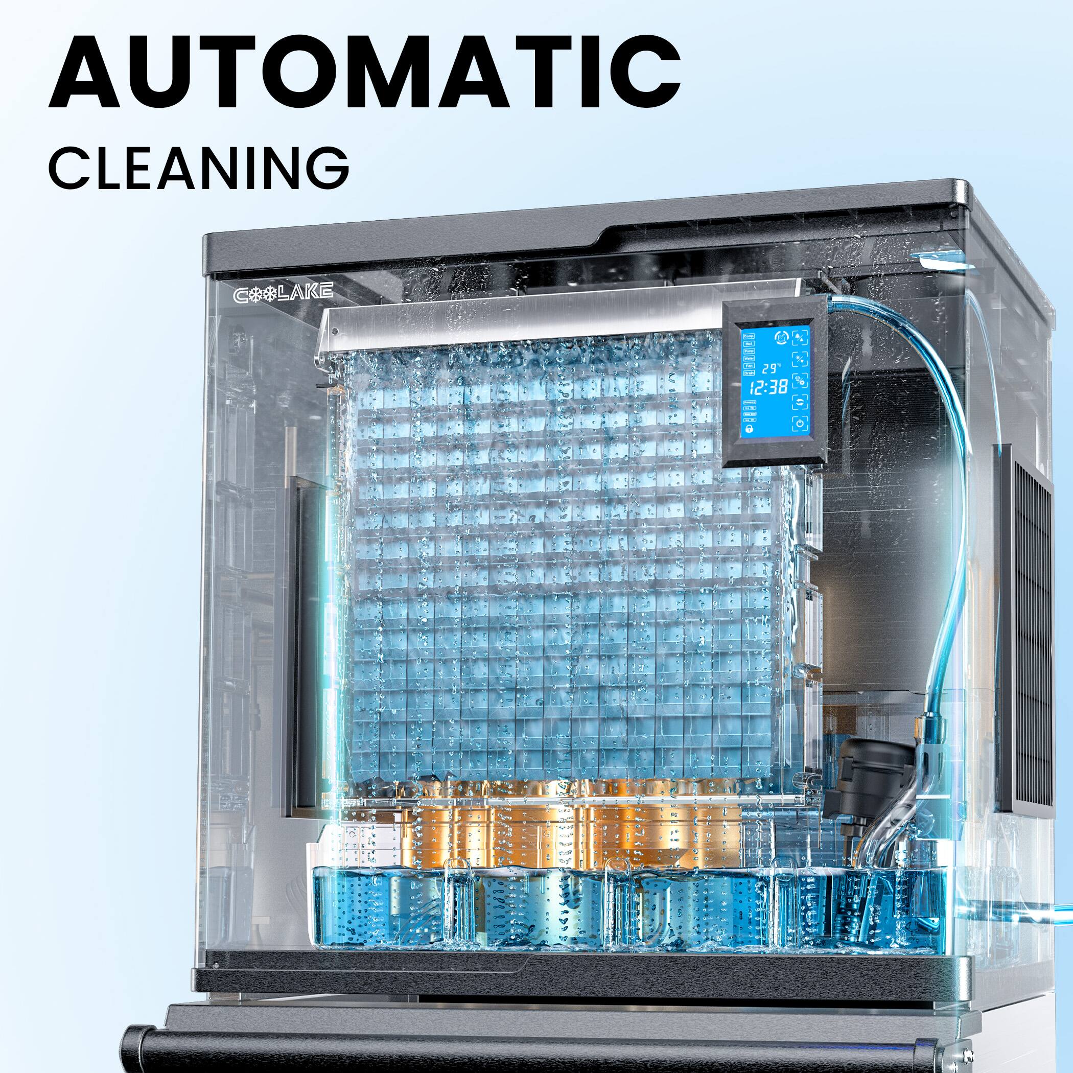 AUTOMATIC CLEANING

COSLAKE

29°C
12:38