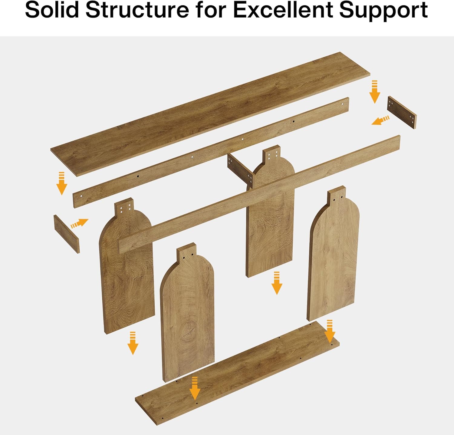 Solid Structure for Excellent Support