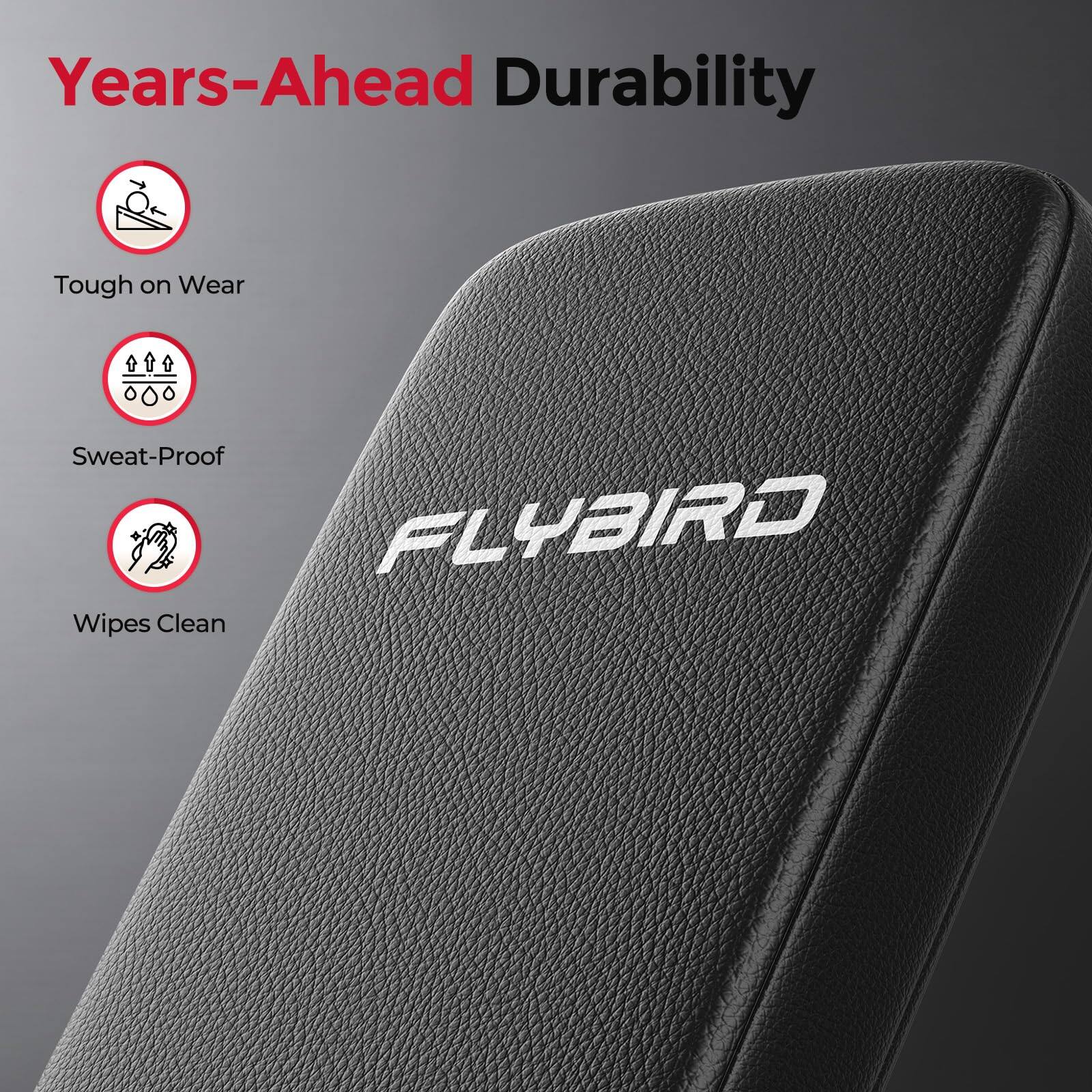 Years-Ahead Durability

Tough on Wear

Sweat-Proof

Wipes Clean