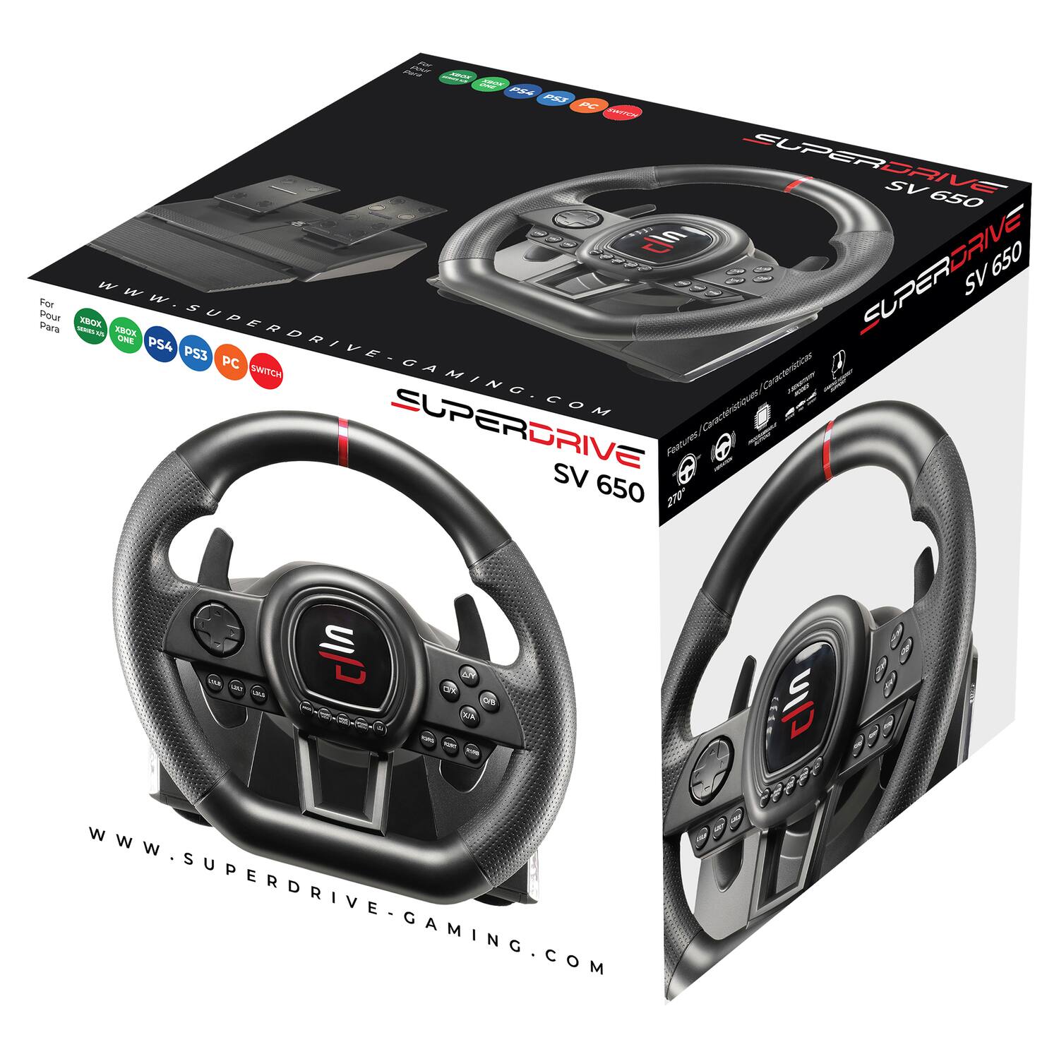 - san
- 24 mL
- SUPERDRIVE SV 650
- www.superdrive-gaming.com
- PC SWITCH GAMING