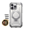 Front. SUPCASE - iPhone 16 Pro Max 6.9 inch UB Grip MagSafe Camera Control Button Phone Case - White.