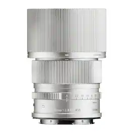 Sigma - 90mm F2.8 DG Silver Contemporary Lens for L Mount - Silver