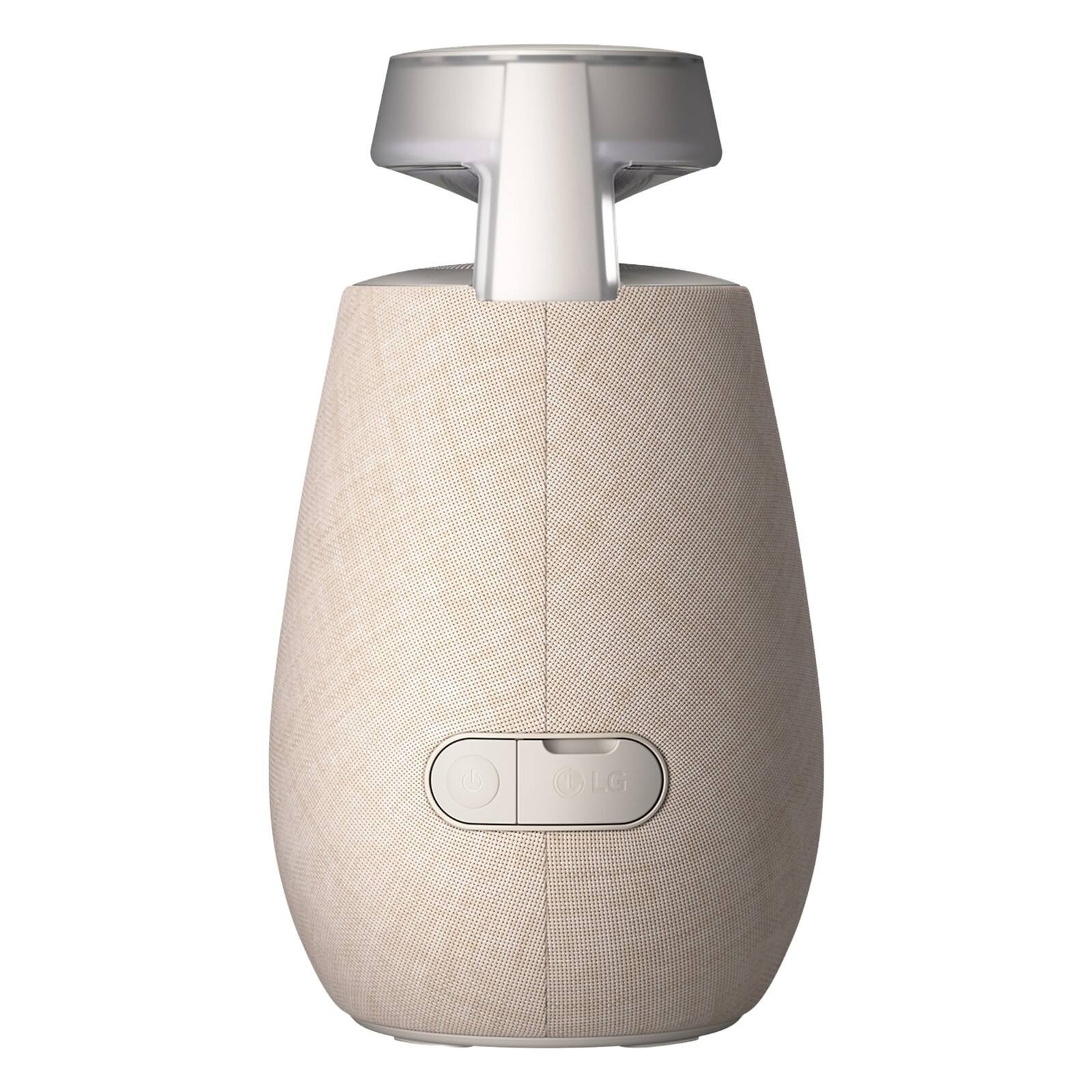 Back. LG - LG XO2TBE XBOOM Bluetooth Beige Speaker with 360 Panorama Sound (2025) - Beige.