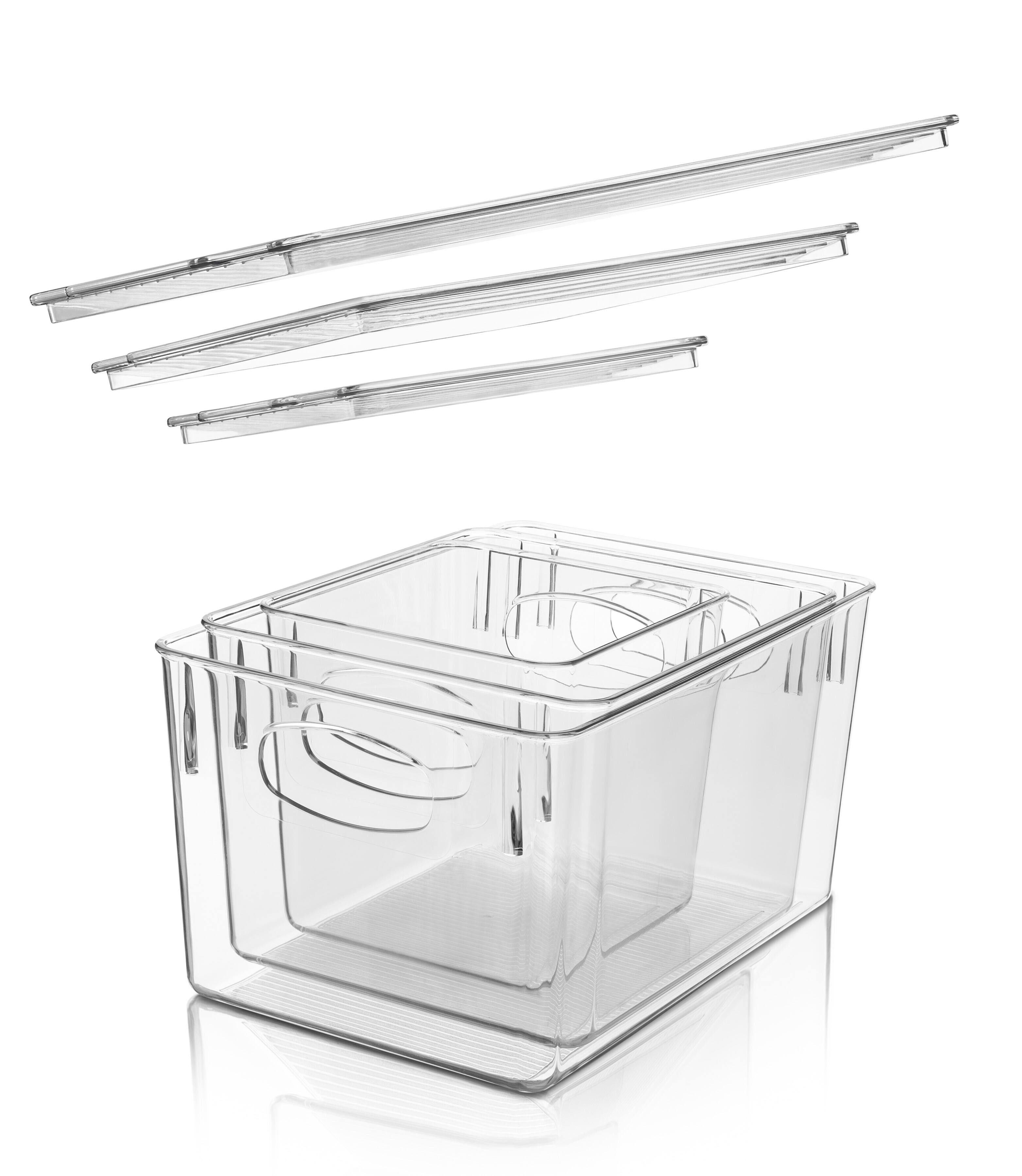 Back. Sorbus - Sorbus Fridge Drawer with lid for refrigerator & pantry.