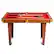 Alt View 19. Costway - 48'' Mini Table Top Pool Table Game Billiard Set Cues Balls Gift Indoor Sports - Brown+Red.