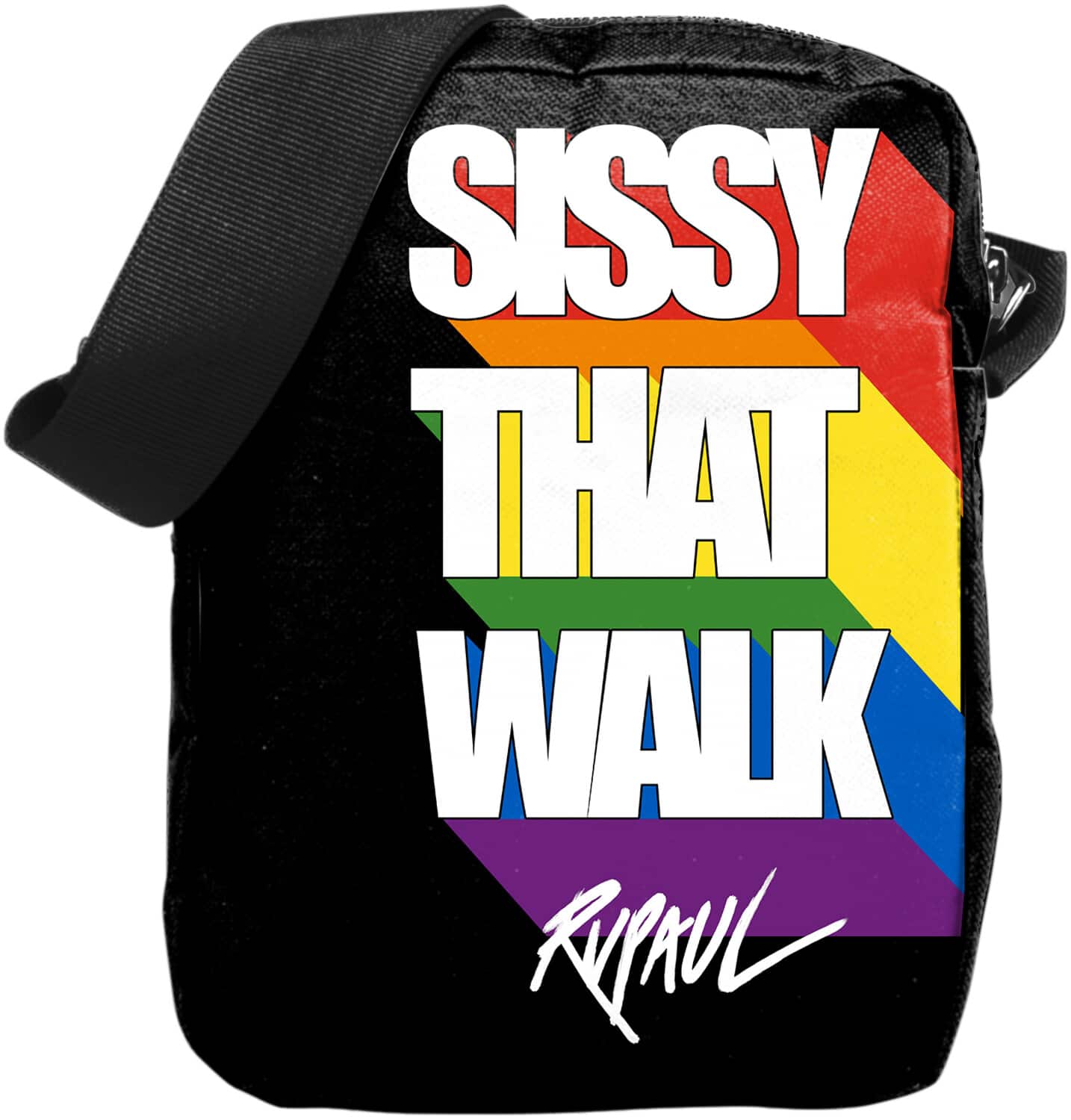 PopMarket - Rocksax - Ru Paul - Crossbody Bag: Sissy That Walk - Multicolor