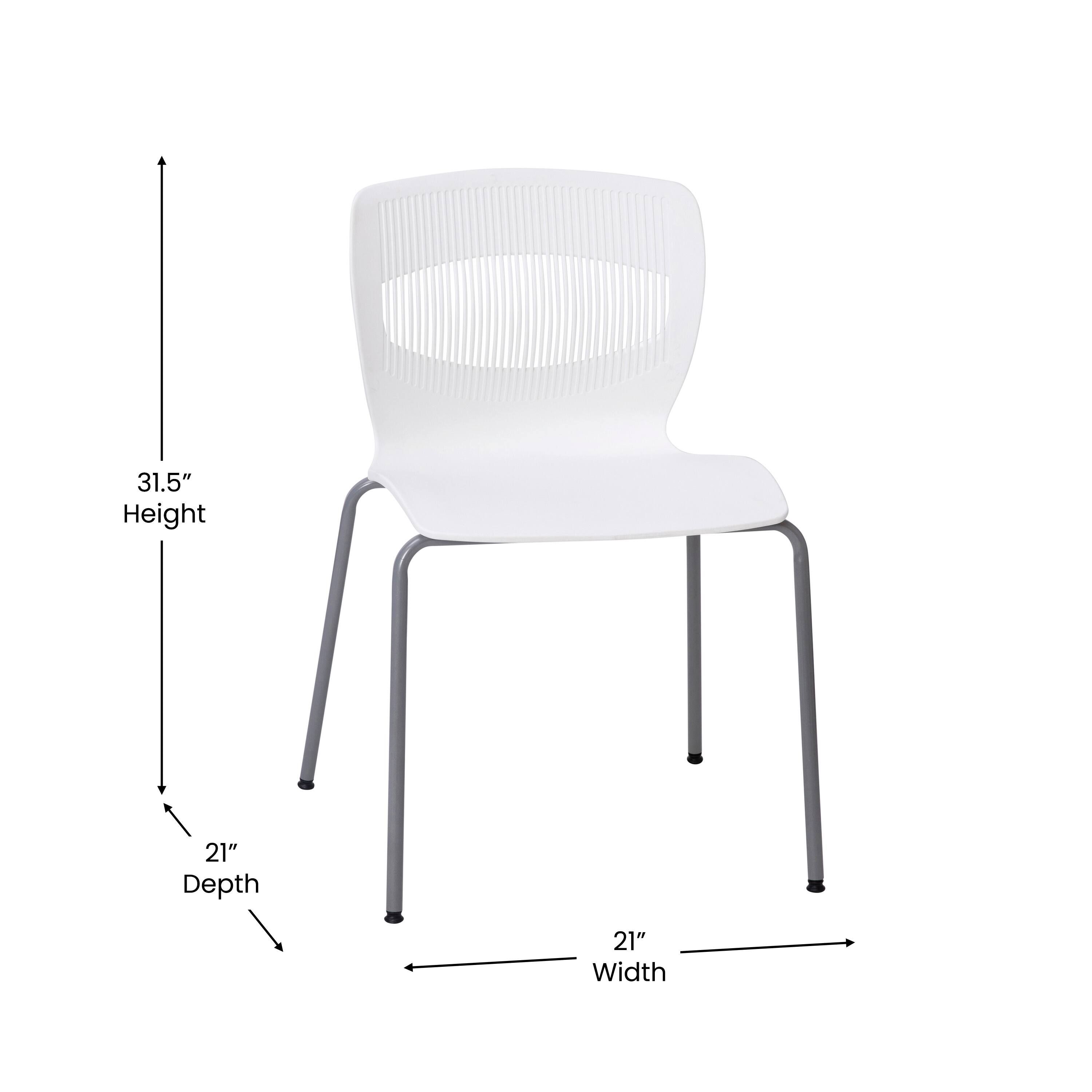 31.5" Height  
21" Depth  
21" Width