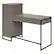 Alt View 11. OSP Home Furnishings - Hagney Lane 54" Wide Sit-To-Stand Desk - Farm Oak.