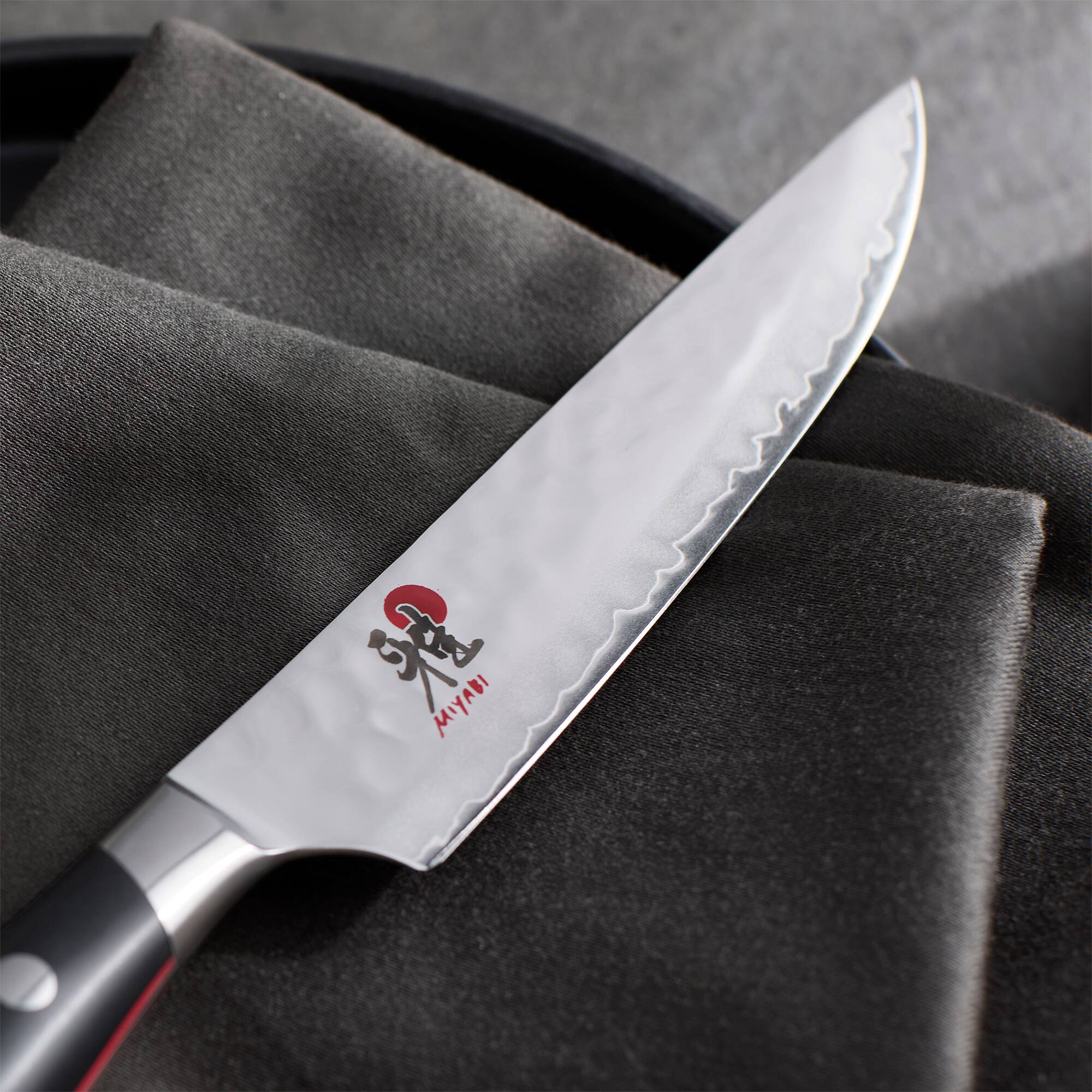 Alt View 3. Miyabi - Miyabi Hisho 4-pc Steak Knife Set - Black.