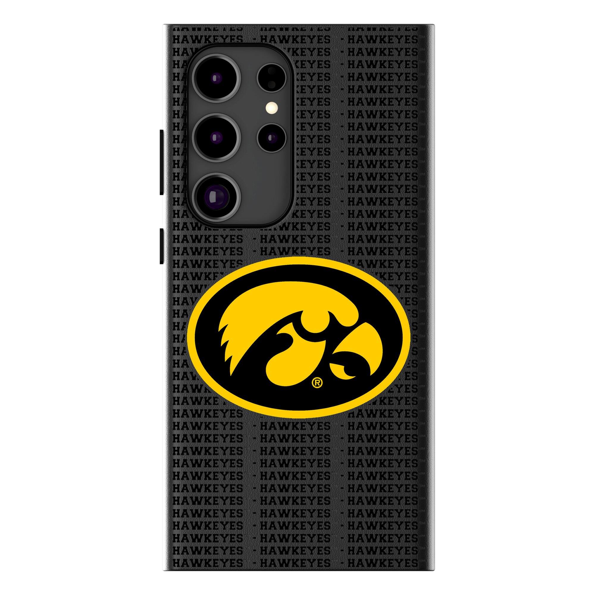 Keyscaper - NCAA - Iowa Hawkeyes Text Backdrop Galaxy Magnetic Bump Case - S25 Ultra - Black price history on PriceWatchPro