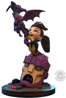 PopMarket - Quantum Mechanix QMx - X-Men - 5" Kitty Pryde & Lockheed Q-Fig Elite - Collectibles - Multicolor