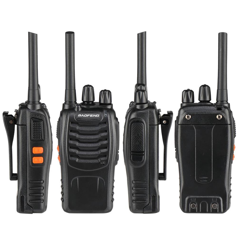 Alt View 7. Winado - 2 x Baofeng BF-88A Walkie Talkie Two Way Radio 16CH 462MHz 467MHz FRS Frequency - Black.