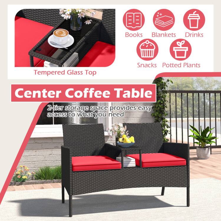 Tempered Glass Top

Center Coffee Table

2-tier storage space provides easy access to what you need

- Books
- Blankets
- Drinks
- Snacks
- Potted Plants