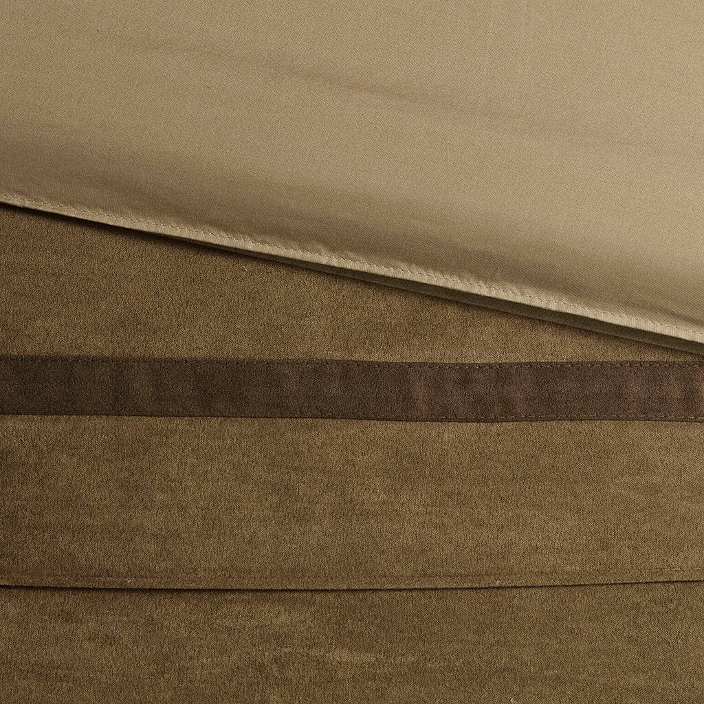 Alt View 5. Gracie Mills - Gracie Mills Bryony 7-Piece Microsuede Comforter Set - Natural.