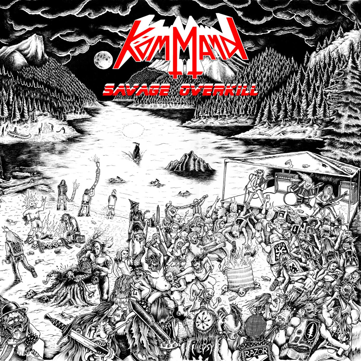 Kommand - Savage Overkill   - COMPACT DISCS [CD] price history on PriceWatchPro