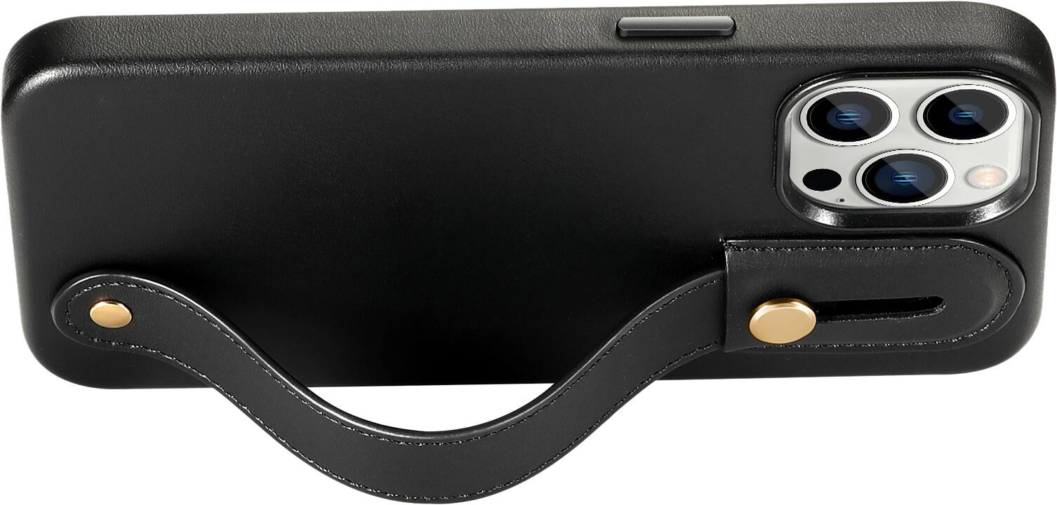 Alt View 15. SaharaCase - FingerGrip Series Case for Apple iPhone 14 Pro - Black.