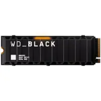 WD - BLACK SN850X 4TB Internal SSD PCIe Gen 4 x4 NVMe with Heatsink for PS5 and Desktops - Front_Zoom