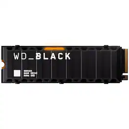 WD - BLACK SN850X 4TB Internal SSD PCIe Gen 4 x4 NVMe with Heatsink for PS5 and Desktops