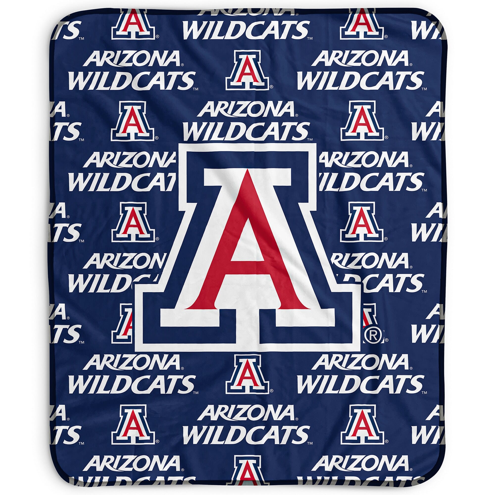 Pegasus - Arizona Wildcats 50" x 60" Repeat Wordmark Fleece Blanket - Multicolor