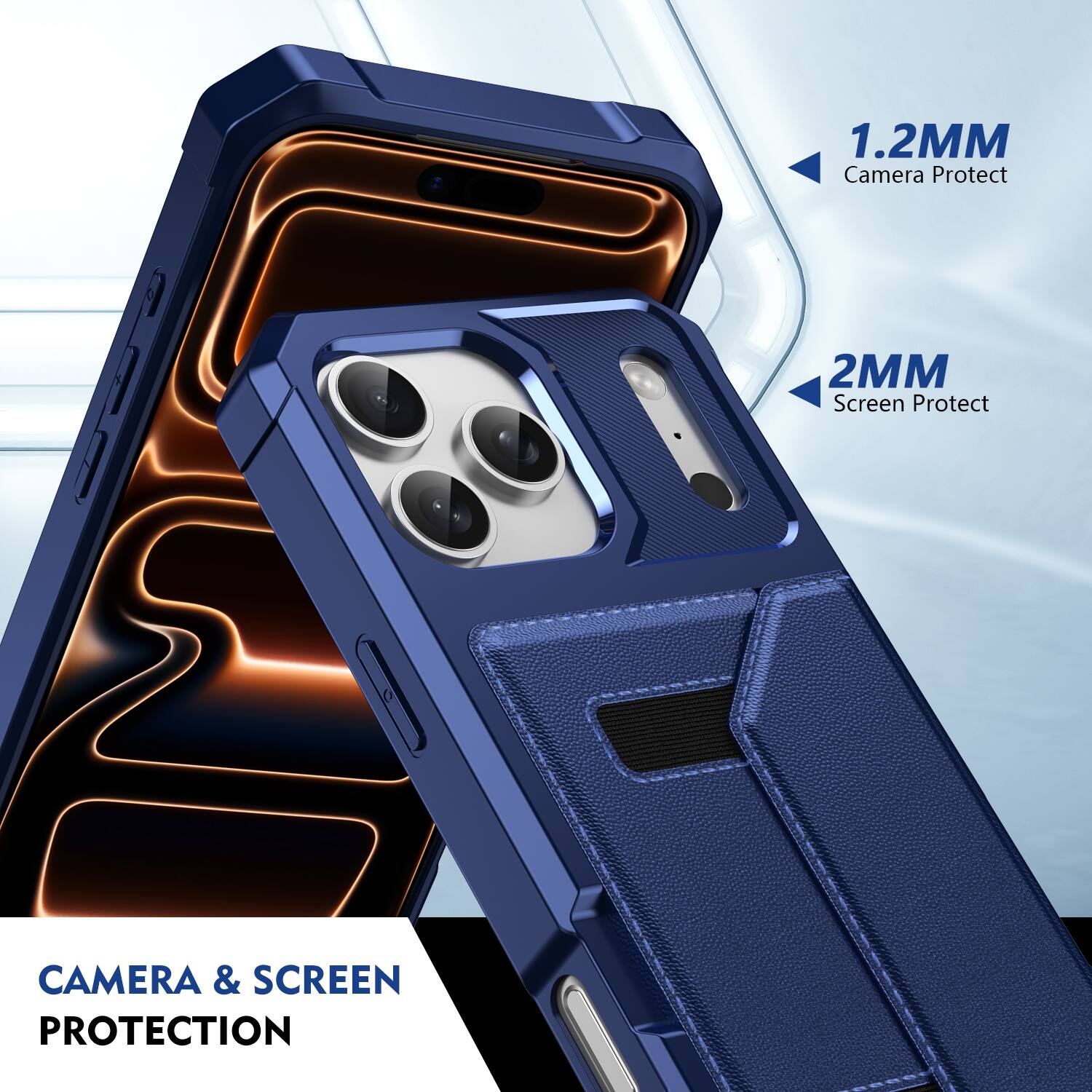 1.2MM Camera Protect  
2MM Screen Protect  
CAMERA & SCREEN PROTECTION