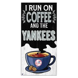 Fan Creations - New York Yankees 6" x 12" Coffee Wall Art - Multicolor