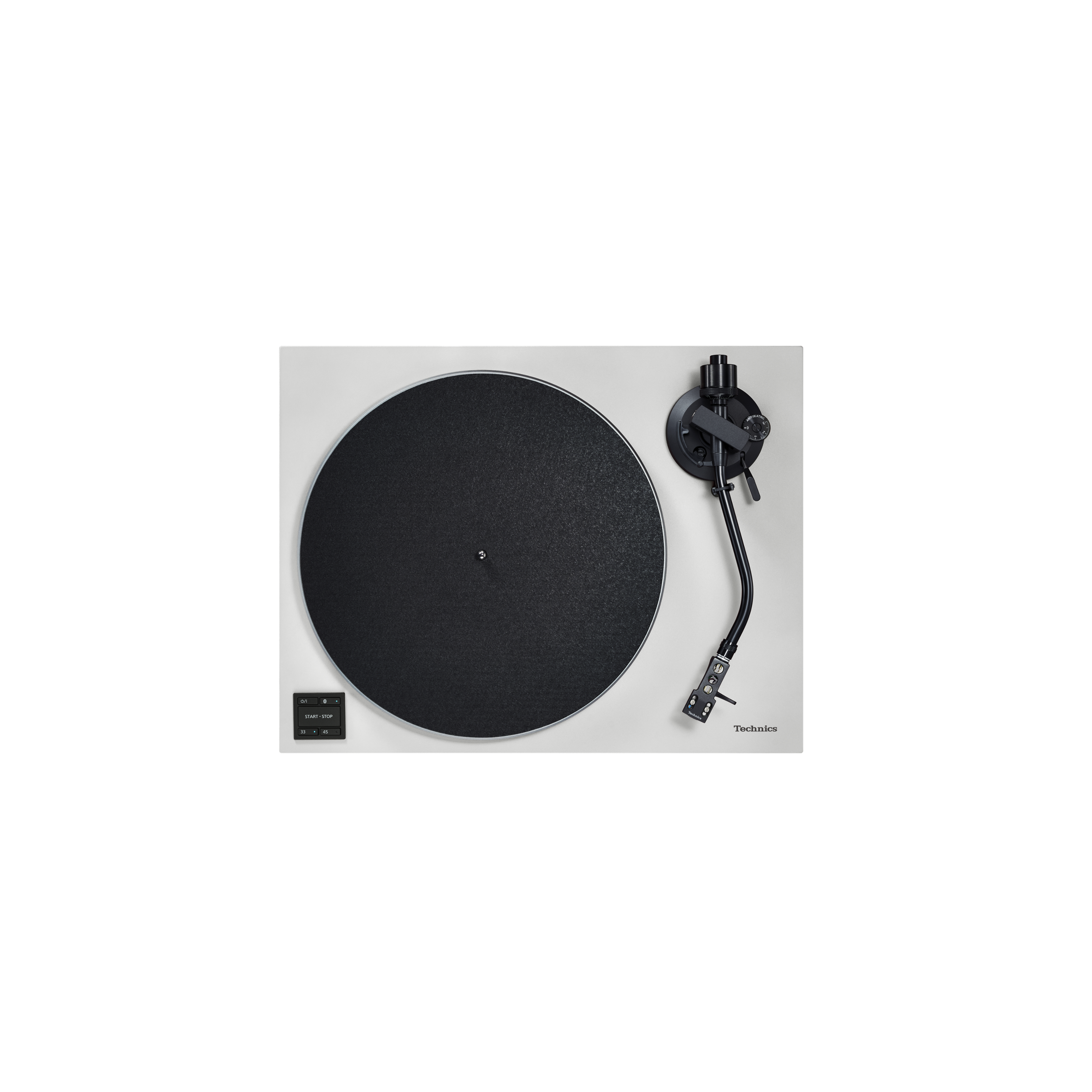 Alt View 9. Technics - Technics HiFi Bluetooth Turntable with Coreless Direct Drive Motor, Audiophile-Grade Cartridge and Precision Tonearm - Light Grey.