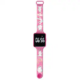 Lexibook - Unicorn, Digital watch, 12-hour or 24-hour time display - Pink