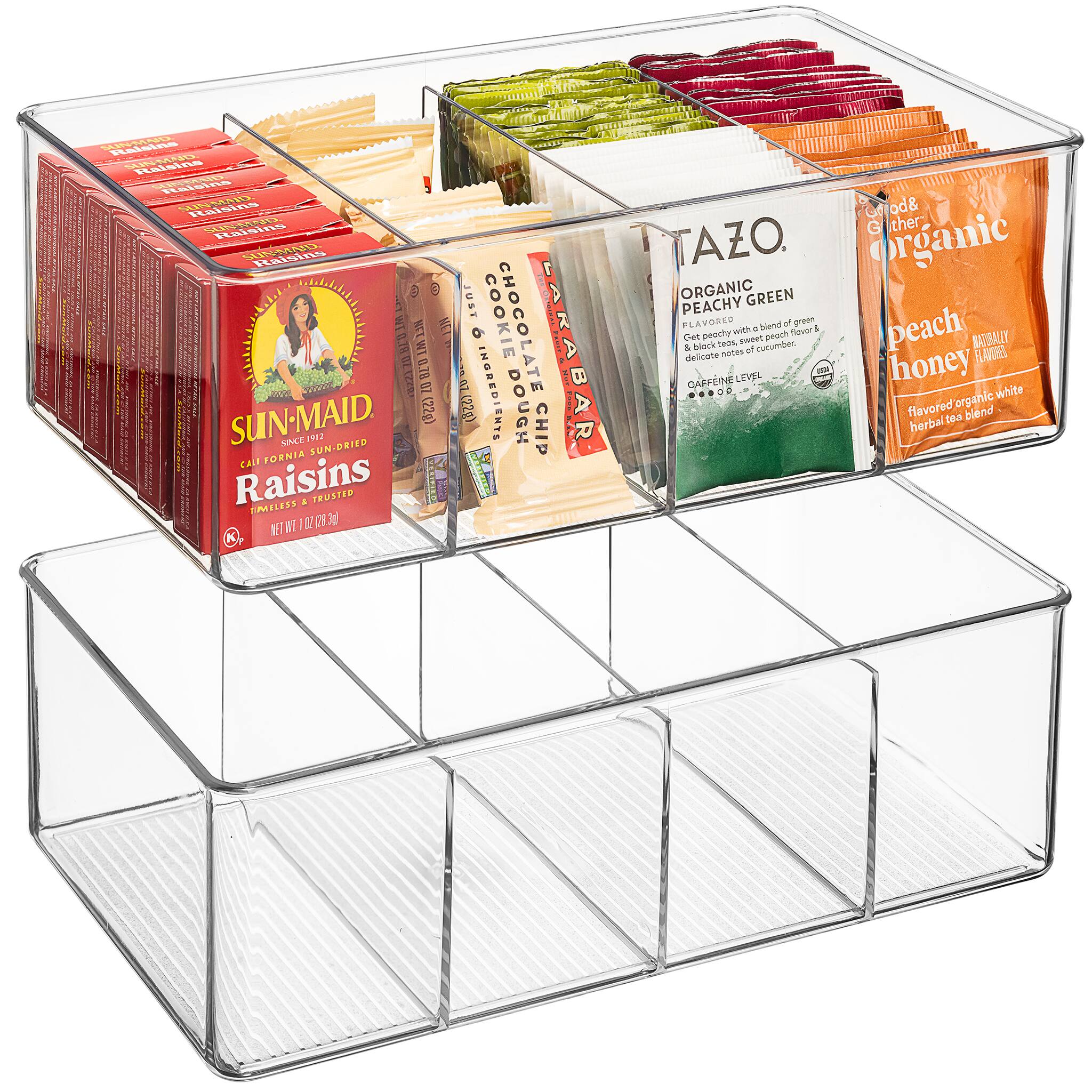 Raletes teisins EsIsiRS itatsins COCRARA ISISIns Hasns B JUAT COOKIE WS8UZ0 NEE WT.0.78.0Z WT BLD C MEE INGREDIENTS CHOCOLATE DO LARABAR SUN-MAID. (22g) (22) UGH ULEI 1912 SUN-DRIED SUN CHIP CALP FORMIA Raisins TRUSTEP N ED & IMELESS 102063g IN  J EEI K ad& G ther TAZO. organic ORGANIC GREEN PEACHY I FLAVORED biend of preen with . flaver a peach Ct peochy nwveet peOch NATBALLY & block L cucumber. notes of delicate GLAMORES CAPFEINE LEVEL - honey ..... white flavored organic ta biend harbal