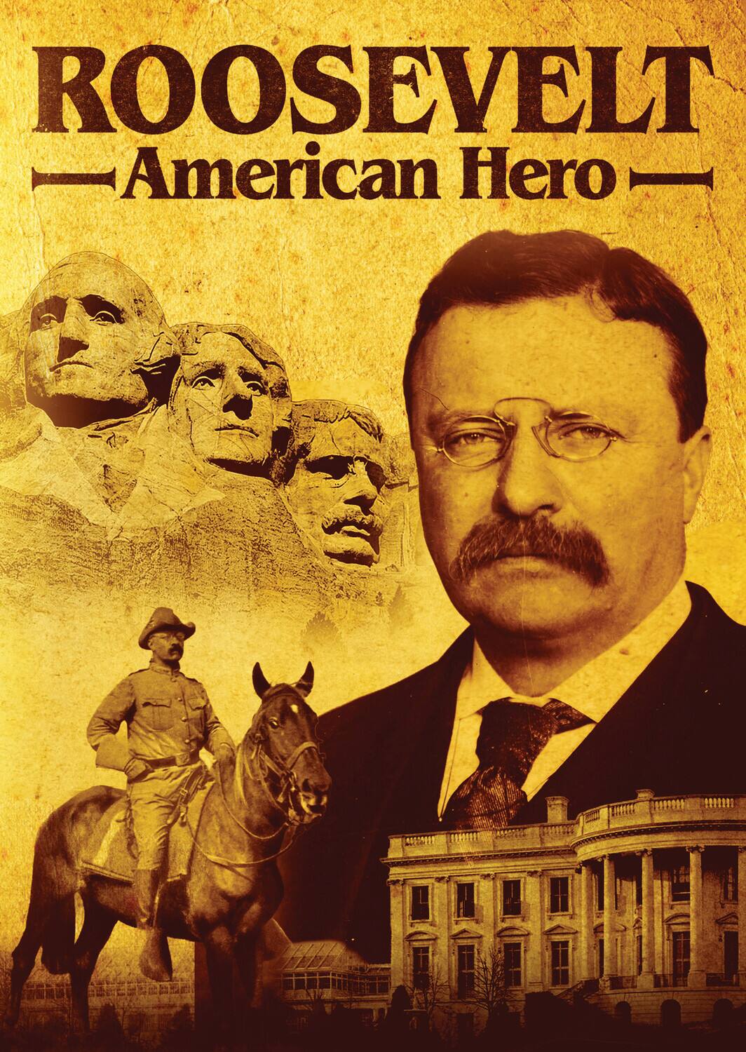 Front. Roosevelt: American Hero   - DVD.