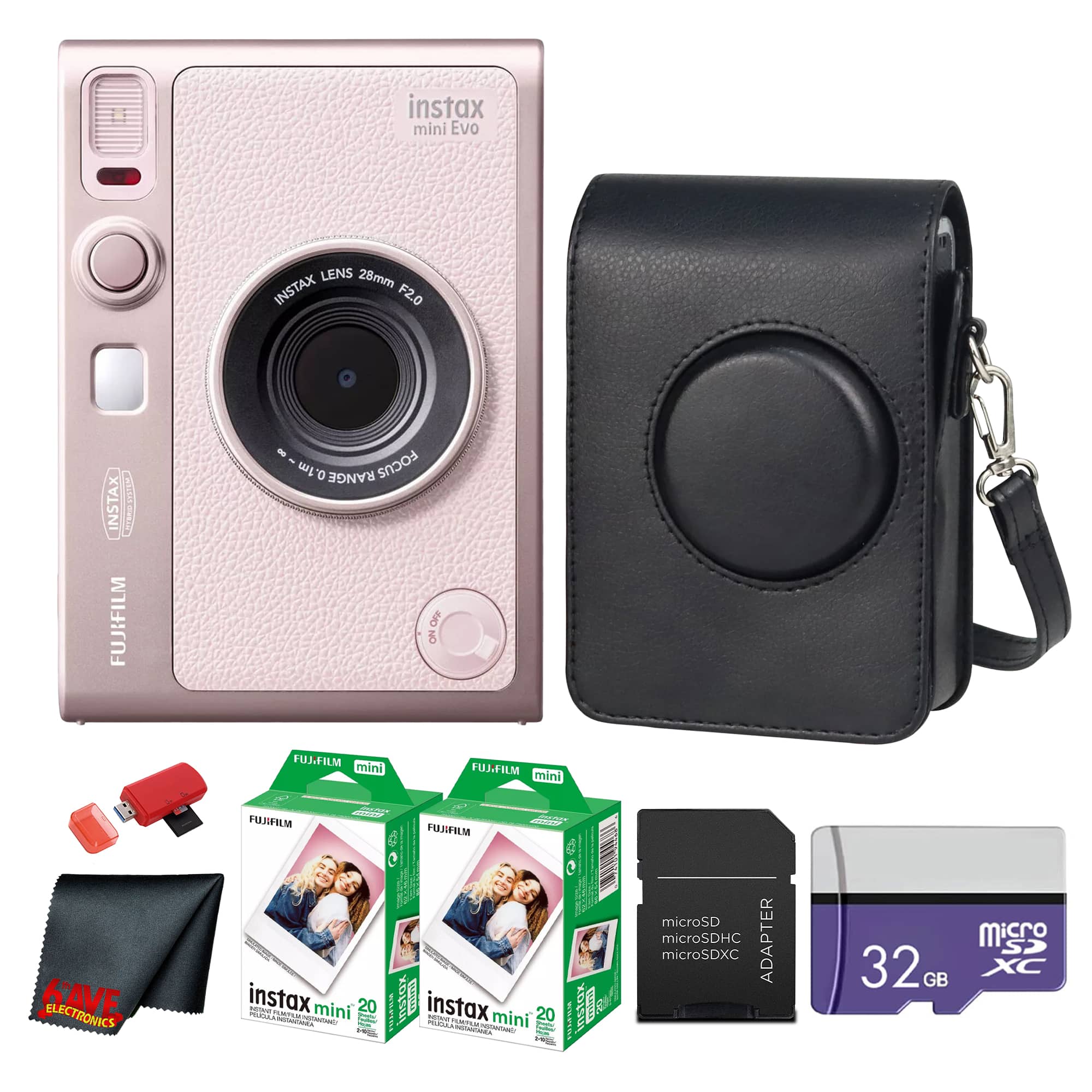 Fujifilm - Instax Mini EVO Instant Camera (Pink) price history on PriceWatchPro