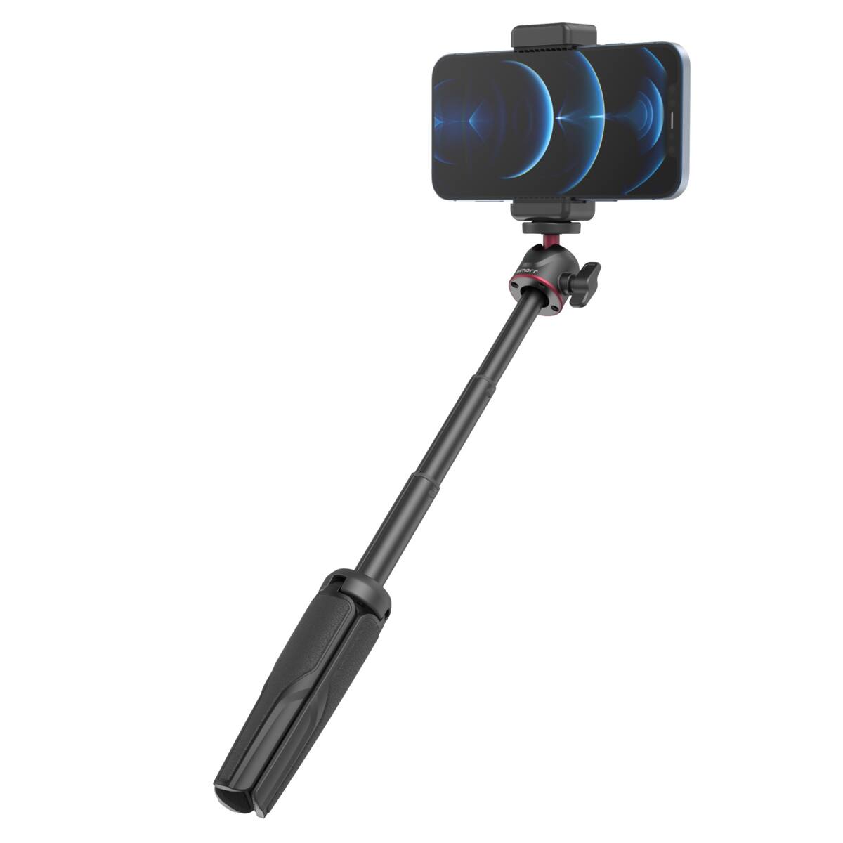 Alt View 2. Smallrig - SmallRig simorr Vigor VK-20 Vlog Tripod Kit with Phone Clamp, Kaimu Black.