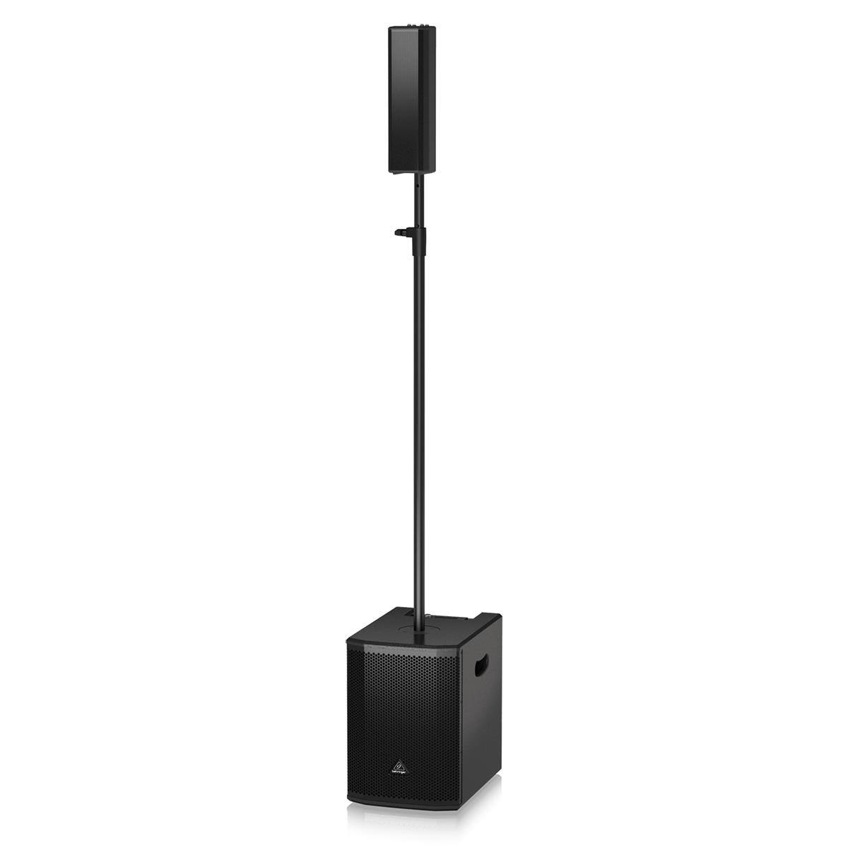 Alt View 2. Behringer - Behringer B6X 800W Powered Column Loudspeaker with Digital Mixer and 10" Subwoofer.