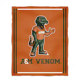 Vive La Fete - Florida A&M Rattlers 36'' x 48'' Big Mascot Blanket - Orange