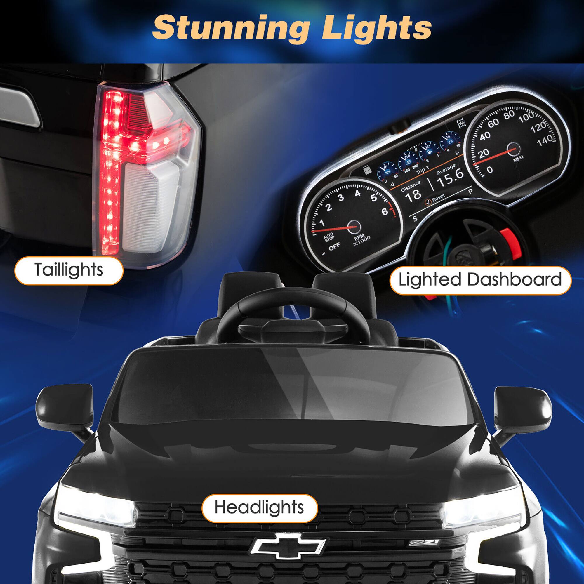 Stunning Lights

Tailights

Lighted Dashboard

Headlights