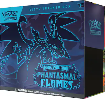 Pokmon Trading Card Game: Mega Evolution Phantasmal Flames Elite Trainer Box 10-10186-101 - Best Buy Pokmon Trading Card Game: Mega Evolution Phantasmal Flames Elite Trainer Box 10-10186-101 - Best Buy