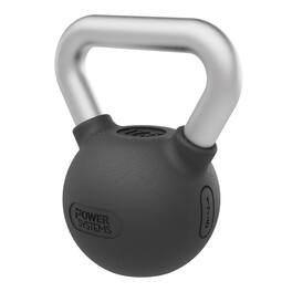 Power Systems - Elite Rubber Kettlebell (17.5 lb), Premium Rubber Coated Kettlebell for Strength Training - Black