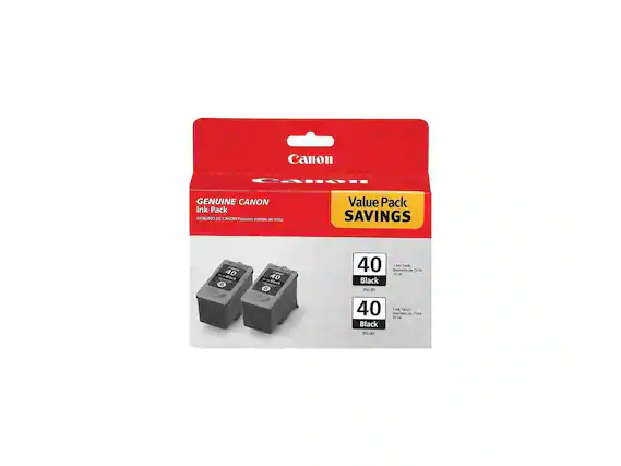 Canon Genuine Canon Ink Pack Genlino De Canon Paquete Combo De Brita Value Pack Savings - 40 Black B 40 Ack 40 Deprisiter 1 - Fankr De Tuta 1 U Black PG-40 40 Deposite - Sa Tank De Tata M W Black PG40