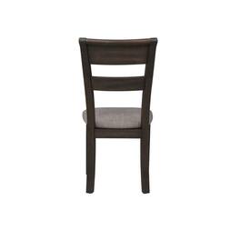 Liberty Furniture Industries - Double Bridge Splat Back Side Chair (RTA) in Dark Chestnut - Brown