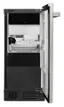 Alt View 11. JennAir - 14.9" 24.9-Lb. Built-In Icemaker - Custom Panel Ready.