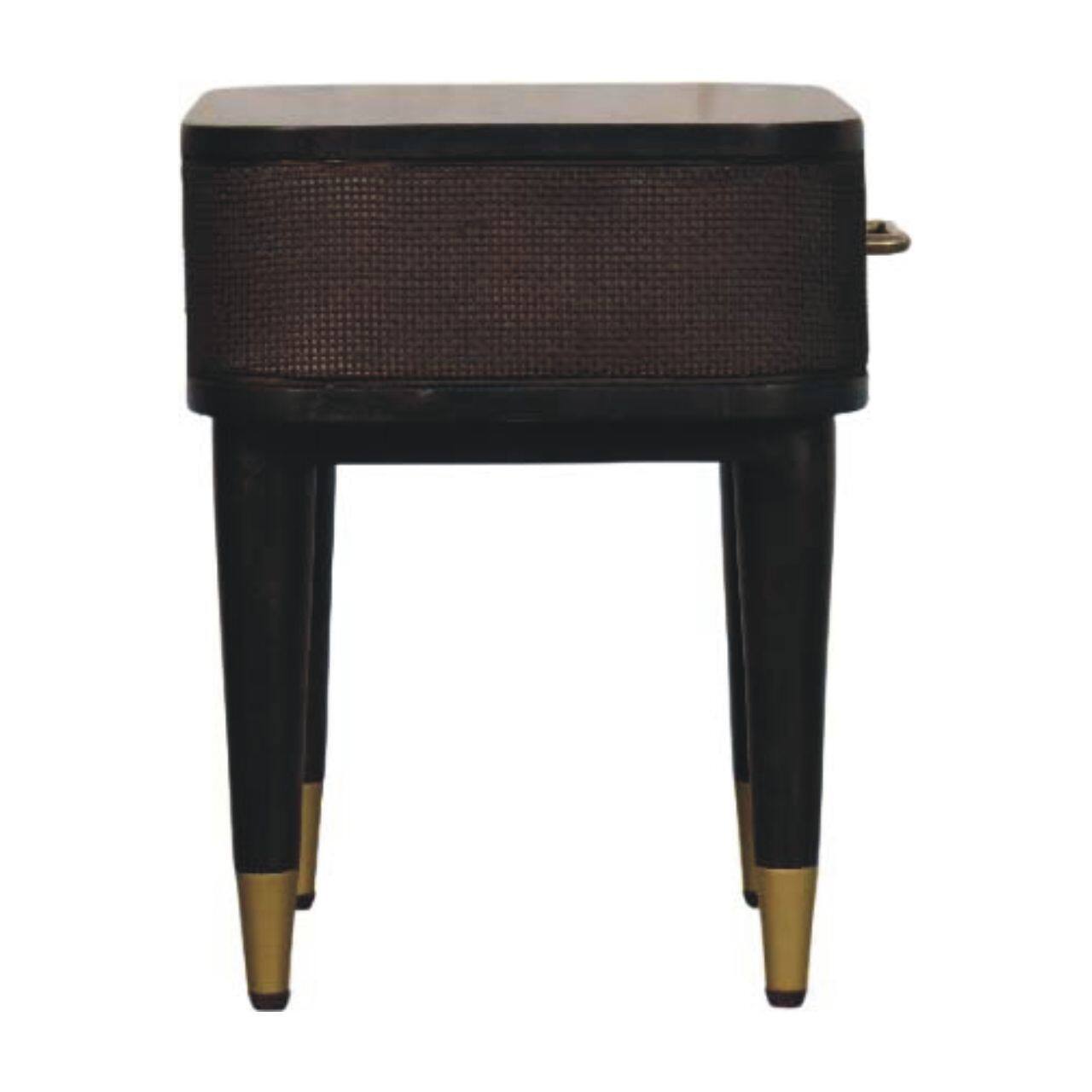 Alt View 8. Artisan Furniture - Artisan Furniture Solid Wood Belmont Bedside - Brown.