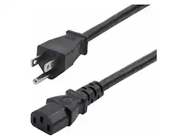StarTech.com - StarTech 8ft 2.4m Computer Power Cord NEMA 5-15P to IEC 60320 C13 AC Power Cable 13A 125V 16AWG UL Listed TAA
