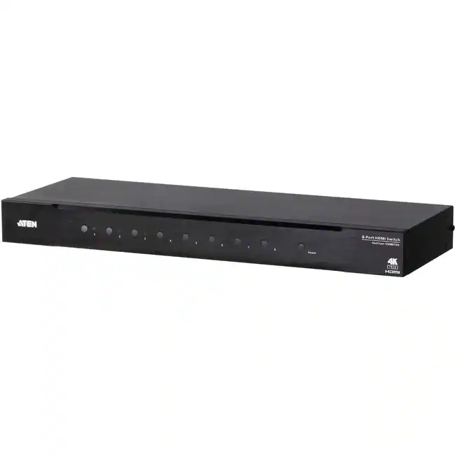Aten Tech Aten Technology ATEN 8 Port True 4K HDMI Switch TAA Compliant 4096 x ...