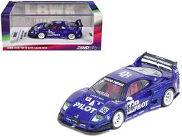 LBWK (Liberty Walk) F40 #56 "Tokyo Auto Salon 2024" 1/64 Diecast Model Car by Inno Models - Blue