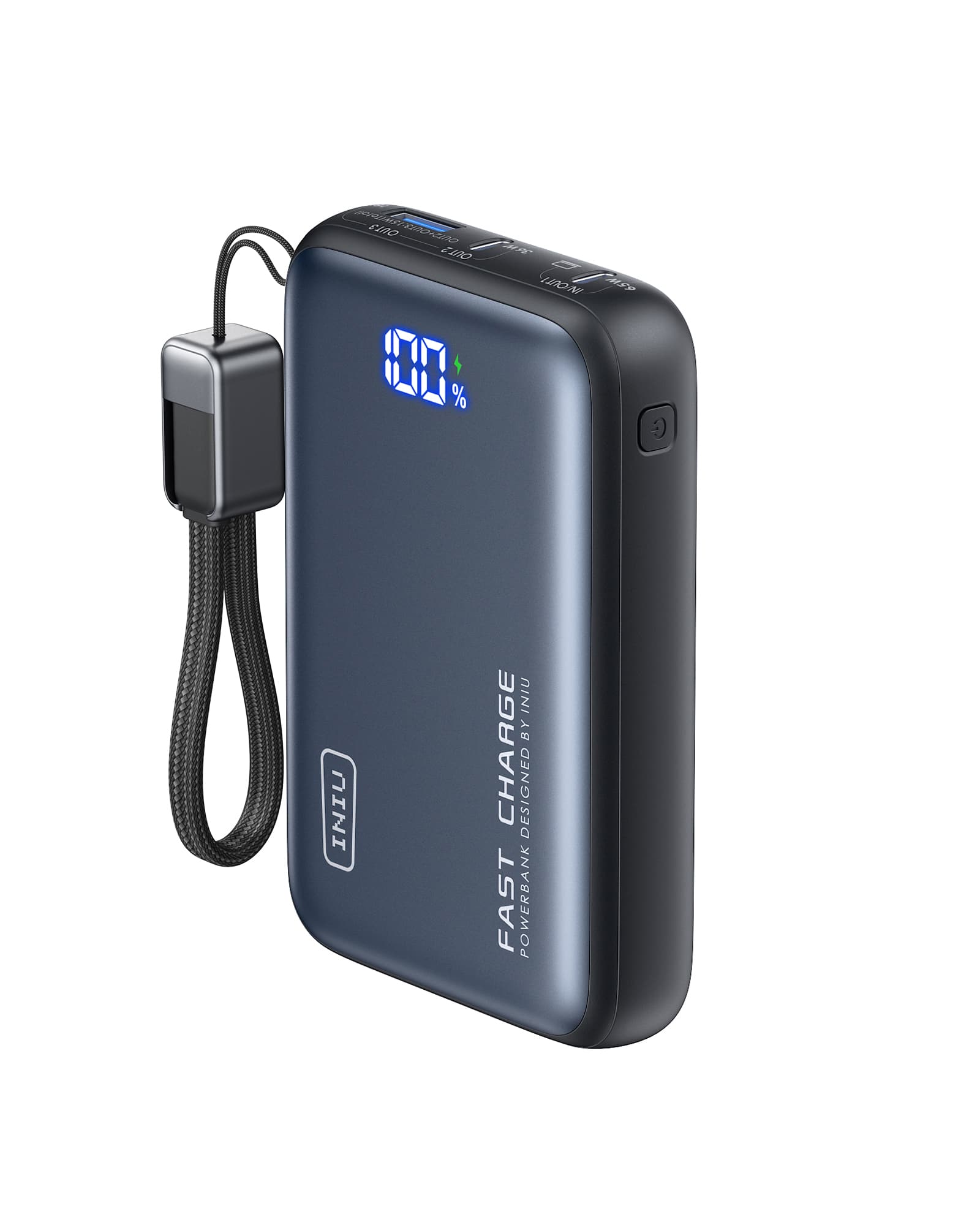 FAST CHARGE
POWERBANK DESIGNED BY INIU
INIU